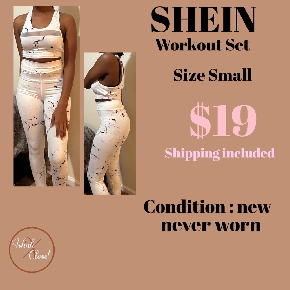 Shein workout set